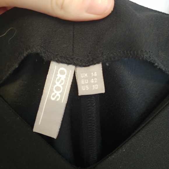 ASOS TALL Minimal Wide Leg Jumpsuit - Picture 3 of 5